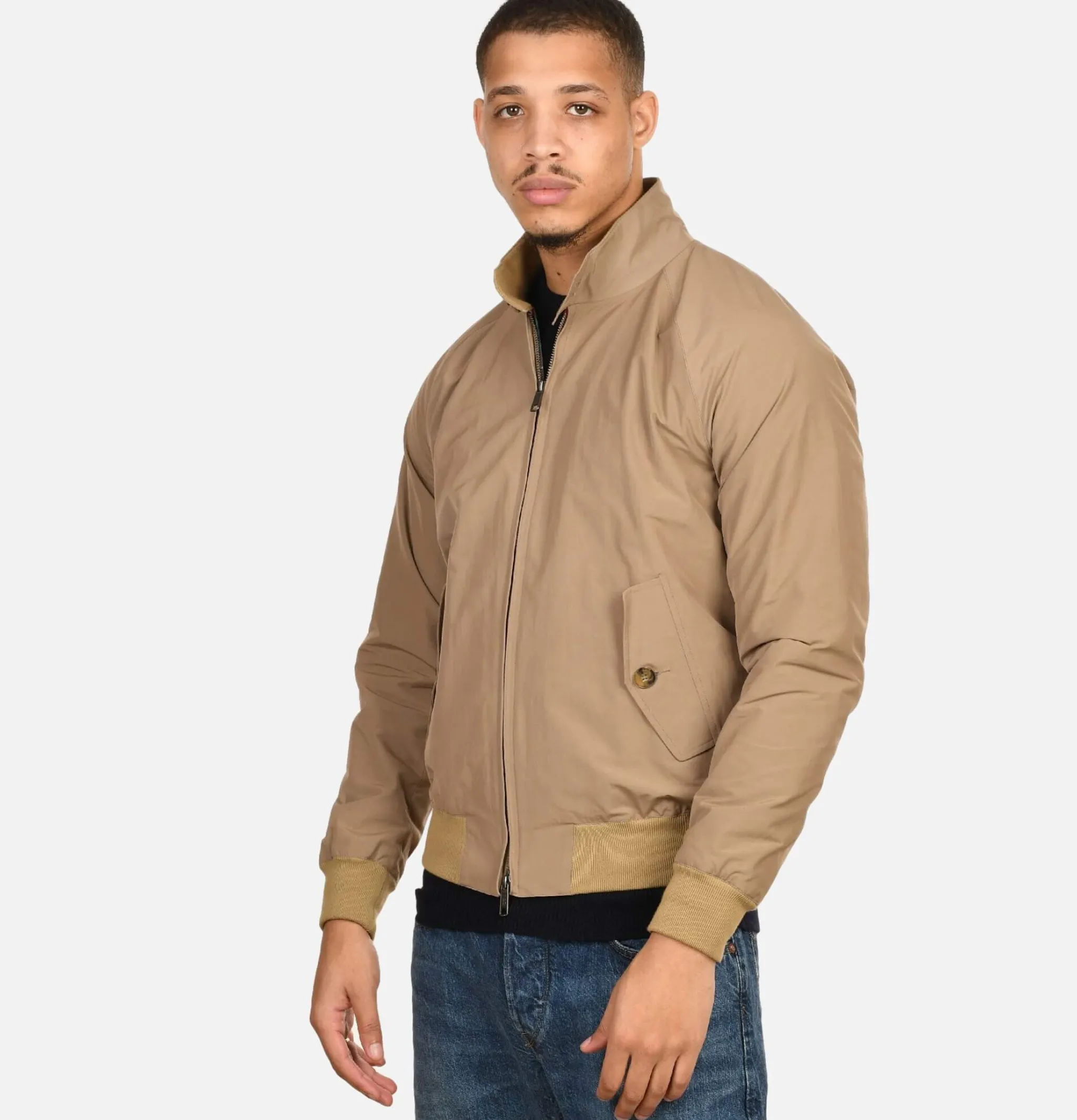 BARACUTA Blouson Harrington G9 Tan< Vestes