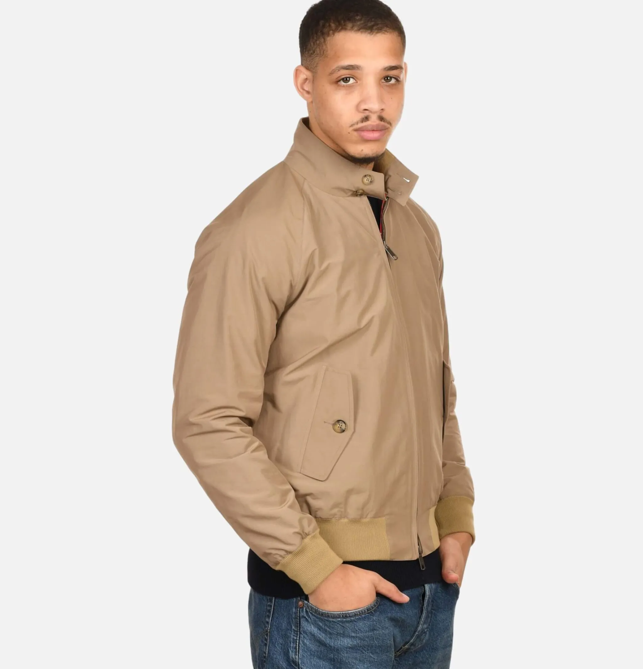 BARACUTA Blouson Harrington G9 Tan< Vestes