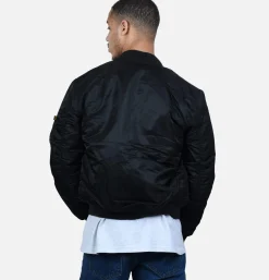 ALPHA INDUSTRIES Bomber MA-1 Flight Noir< Blousons & Manteaux
