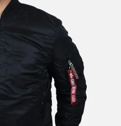 ALPHA INDUSTRIES Bomber MA-1 Flight Noir< Blousons & Manteaux