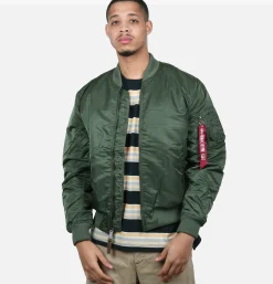 ALPHA INDUSTRIES Bomber Ma-1 Vert Sauge< Blousons & Manteaux