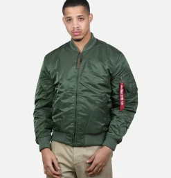 ALPHA INDUSTRIES Bomber Ma-1 Vert Sauge< Blousons & Manteaux
