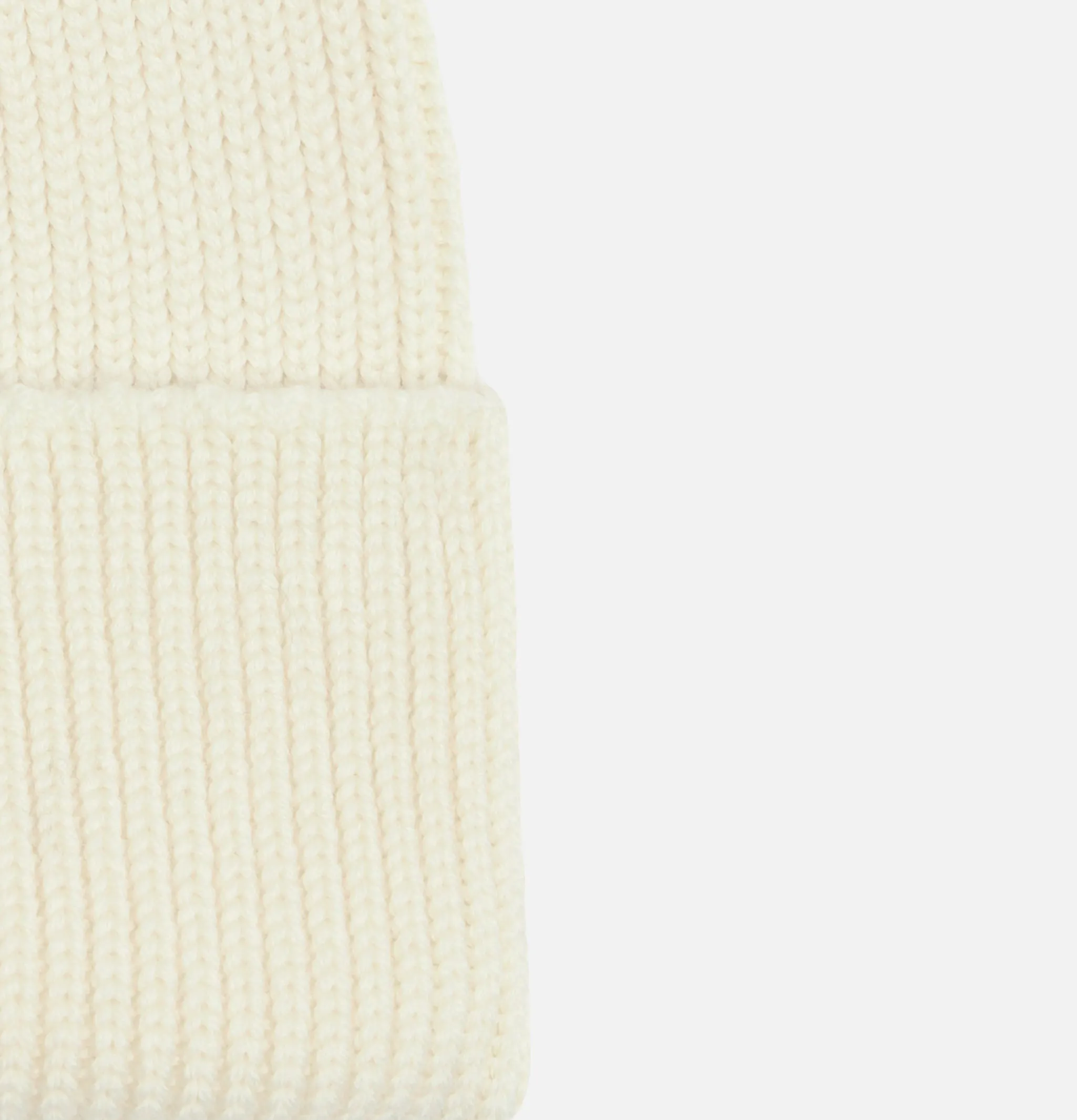 NITTO KNITWEAR Bonnet Ara Ecru< Gants • Bonnets • Echarpes