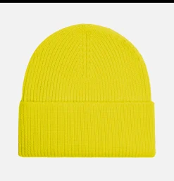NITTO KNITWEAR Bonnet Ara Yellow< Gants • Bonnets • Echarpes