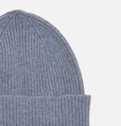 ROBERT MACKIE Bonnet Barra Denim< Gants • Bonnets • Echarpes