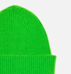 ROBERT MACKIE Bonnet Barra Fluo Neon Green< Gants • Bonnets • Echarpes