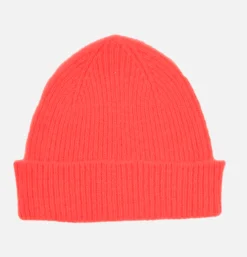 ROBERT MACKIE Bonnet Barra Fluo Neon Orange< Gants • Bonnets • Echarpes