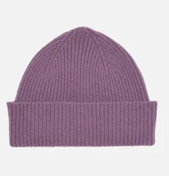 ROBERT MACKIE Bonnet Barra Lilac< Gants • Bonnets • Echarpes