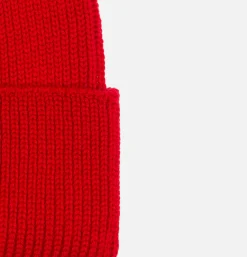 NITTO KNITWEAR Bonnet Beanie Ara Red< Gants • Bonnets • Echarpes