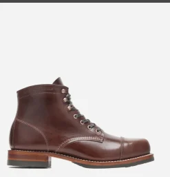 WOLVERINE Boots Cap Toe Brown<Homme Bottes