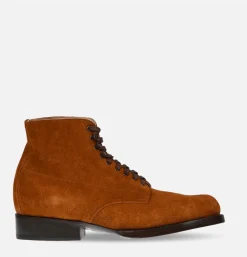 YUKETEN Bottes Alan Brown Suede Snuff<Homme Bottes