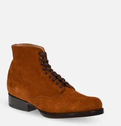 YUKETEN Bottes Alan Brown Suede Snuff<Homme Bottes