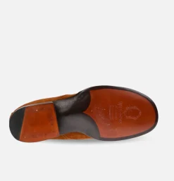 YUKETEN Bottes Alan Brown Suede Snuff<Homme Bottes