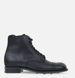 SANDERS Bottes B.G.S Punched Cap Gibson Black<Homme Bottes
