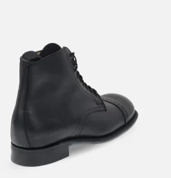 SANDERS Bottes B.G.S Punched Cap Gibson Black<Homme Bottes