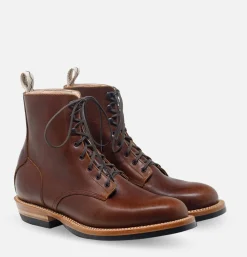 UNMARKED Bottes Plain Toe DB Hunter Tobacco<Homme Bottes