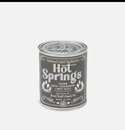 GOOD & WELL SUPPLY CO Bougie 8oz Hot Springs< Maison