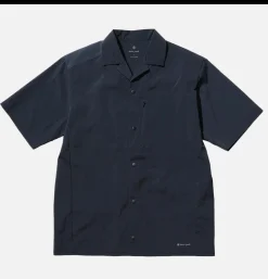 SNOW PEAK Breathable Quick Dry Shirt Nvy< Chemises