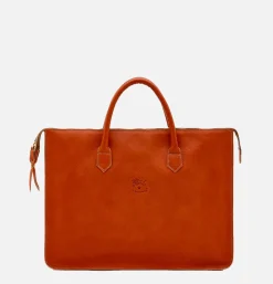 IL BISONTE Briefcase Caramel< Autres Sacs