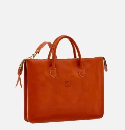 IL BISONTE Briefcase Caramel< Autres Sacs