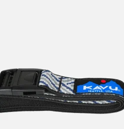 KAVU Burly Belt Navy Roughcut< Ceintures
