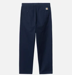 CARHARTT WIP Calder Pant Dark Navy< Chinos