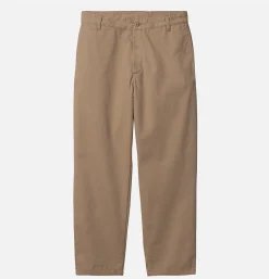 CARHARTT WIP Calder Pant Twill Leather< Chinos