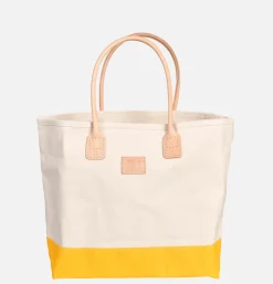 HERITAGE LEATHER COMPANY Canvas Day Tote Bag Jaune< Tote-bags