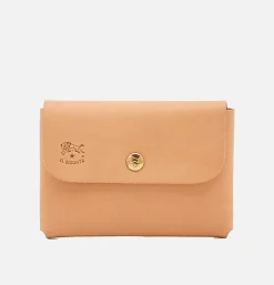 IL BISONTE Card Case Natural< Petite Maroquinerie