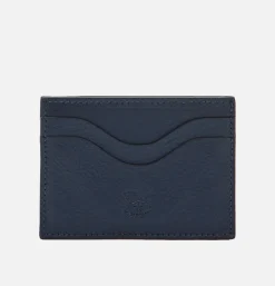 IL BISONTE Card Case Navy< Petite Maroquinerie