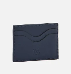 IL BISONTE Card Case Navy< Petite Maroquinerie