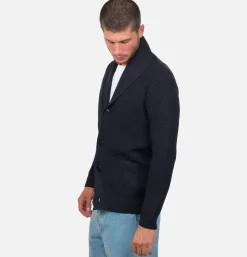 NITTO KNITWEAR Cardigan Vasken Navy< Pulls & Cardigans