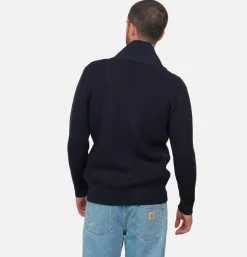 NITTO KNITWEAR Cardigan Vasken Navy< Pulls & Cardigans