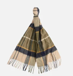 BARBOUR Carrbridge Scarf Tartan Forest< Gants • Bonnets • Echarpes