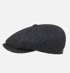 STETSON Casquette Hatteras Coton Navy< Chapeaux & Casquettes