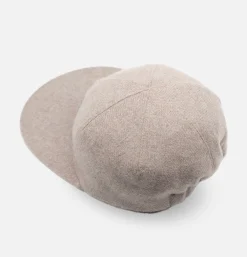 FOUND FEATHER Casquette Panel Cap Beige< Gants • Bonnets • Echarpes