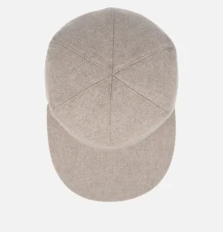 FOUND FEATHER Casquette Panel Cap Beige< Gants • Bonnets • Echarpes