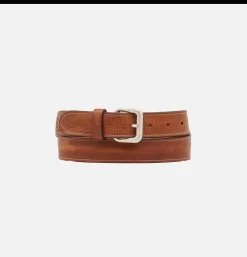 IL BISONTE Ceinture Cowhide Chocolat< Ceintures