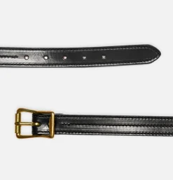 YUKETEN Ceinture Triple Stitched Black< Ceintures