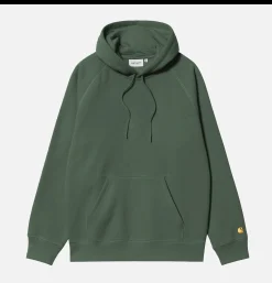 CARHARTT WIP Chase Hoodie Sycamore Tree< Sweats & Polaires