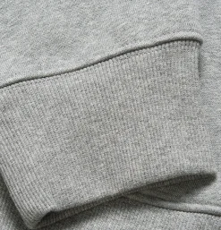 CARHARTT WIP Chase Neck Zip Sweat Grey Heather< Sweats & Polaires