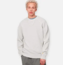 CARHARTT WIP Chase Sweat Ash Heather< Sweats & Polaires