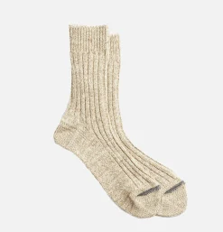 ROTOTO Chaussette Recycle Cotton Beige<Femme Autres|Chaussettes