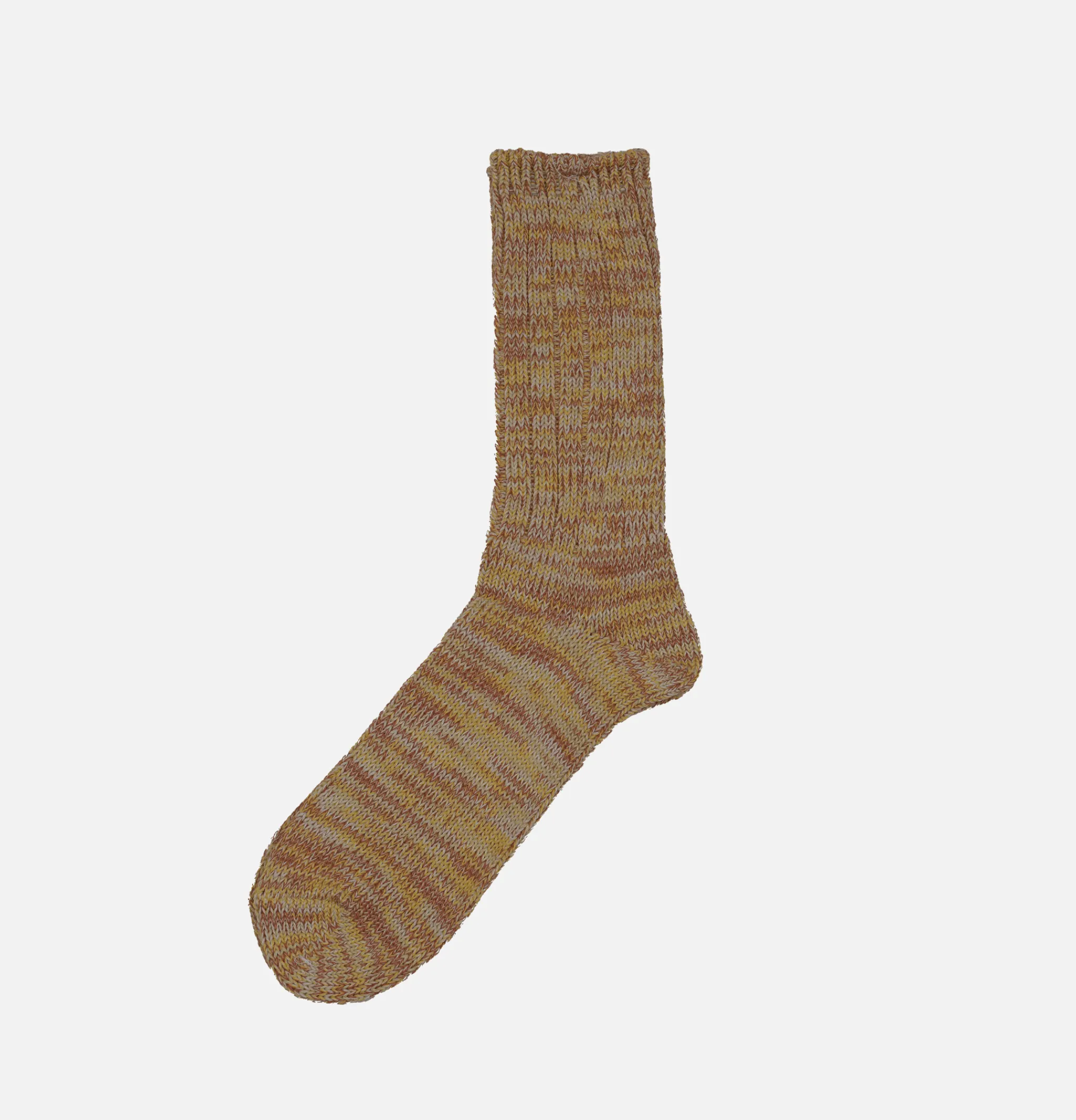 ANONYMOUS ISM Chaussettes 5 Color Mix Jaune<Homme Chaussettes