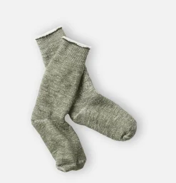 ROTOTO Chaussettes Double Face Green<Homme Chaussettes