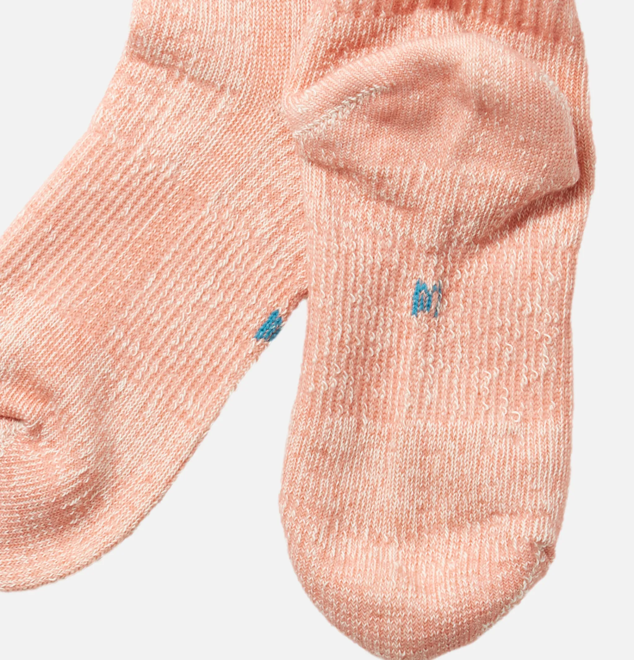 ROTOTO Chaussettes Double Face Mini Saumon<Homme Chaussettes