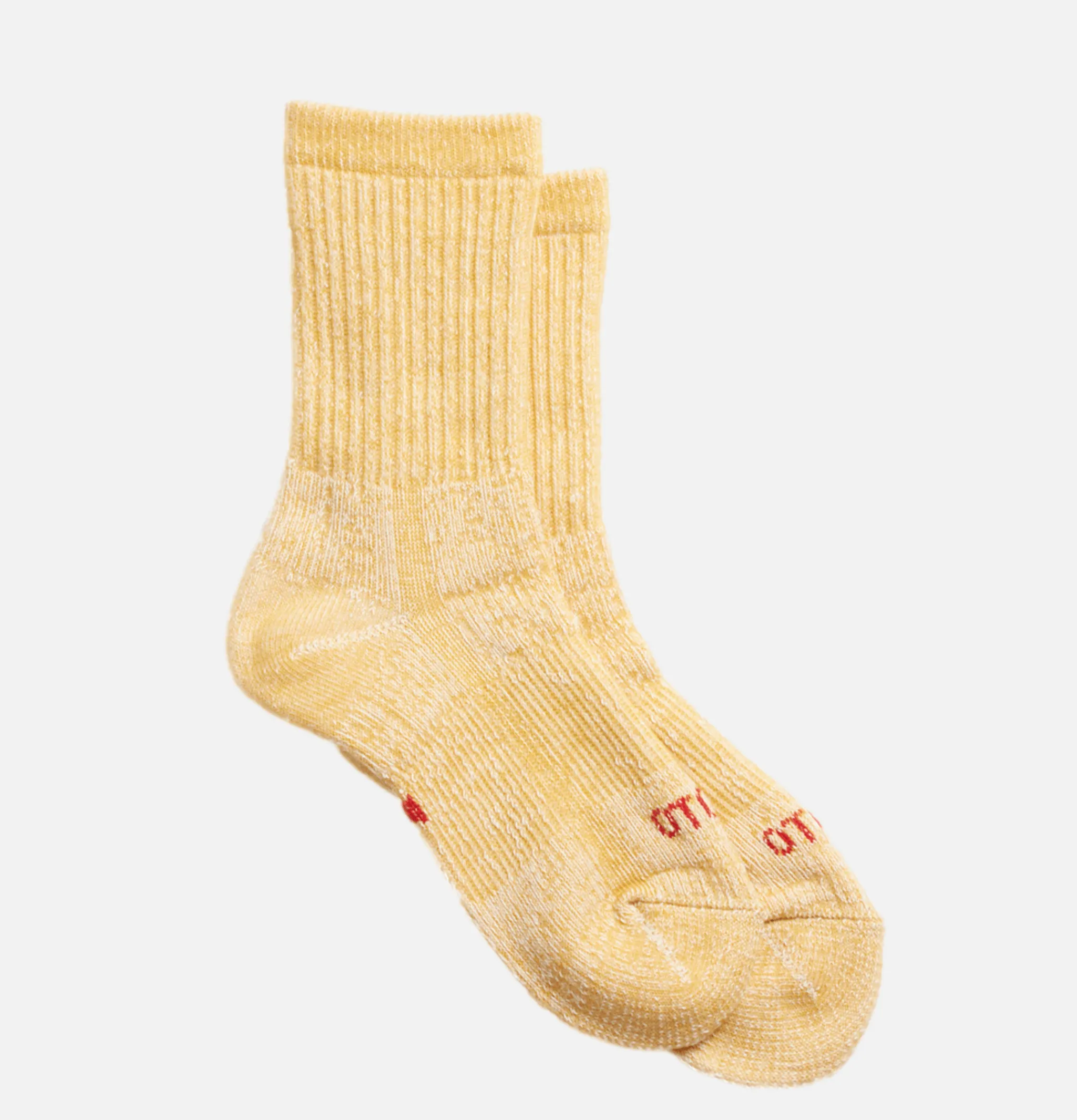 ROTOTO Chaussettes Double Face Mini Jaune<Homme Chaussettes