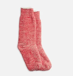ROTOTO Chaussettes Double Face Red<Homme Chaussettes