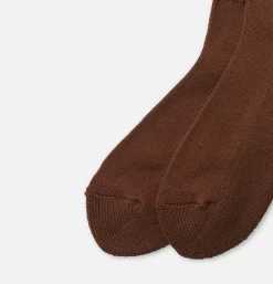 ROTOTO Chaussettes Loose Pile Chocolat<Femme Autres|Chaussettes