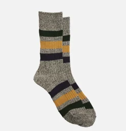 ROTOTO Chaussettes Park Stripe<Homme Chaussettes